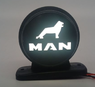 Ліхтар габаритний ріг LED 6 СМ Man 12-24в(12959)