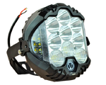 Світлодіодна фара LED Кругла 63вт 6000K дальнє, ближнє 12см(12980)