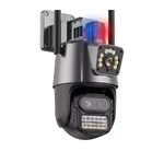 Вулична поворотна WIFI камера Dual Lens 8MP із сиреною(13222)