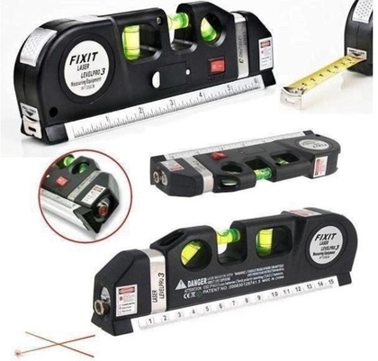 Лазерний рівень з вбудованою рулеткою FIXIT Laser Level Pro3(13240)