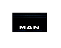 Брызговики задние с оттиском MAN 650х350 комплект/2101-1006