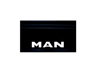 Брызговики задние с оттиском MAN 650х350 комплект/2101-1006