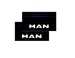 Брызговики задние с оттиском MAN 650х350 комплект/2101IT