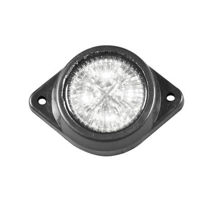 Габаритный фонарь светодиодный 12-24V белый/L0036W/2108