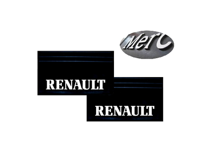 Брызговики задние с оттиском Renault 650х350 комплект/2118-1001/2118