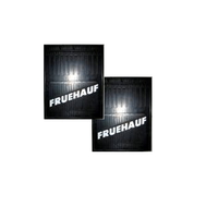 Брызговики на прицеп с надписью Fruehauf (400х500)/2134-1063/2134 