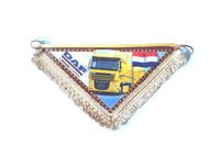 Вымпел треугольный с логотипом DAF/1507-2199/2199 DAF