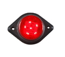 Габаритный фонарь светодиодный 12-24V красный/L0036/2200