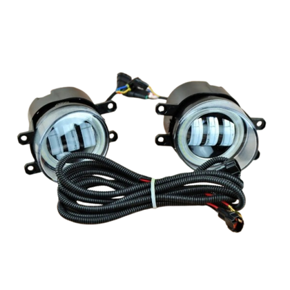 Фари світлодіодні протитуманні Toyota Allion,Auris,Avensis (06-08),Camry(06-11),Corolla (06-), Prius(09-),RAV4(05-),Yaris 3.5" W/Y,біле/жовте світло,неон,комплект 2шт(12786)