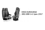Чехлы IVECO EUROCARGO 2002-2008 1+2 1рем /2517