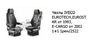 Чехлы IVECO EUROTECH,EUROSTAR от 1993, E-CARGO от 2002 1+1 1рем/2522