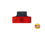 Фонарь габаритный  диодный красный/L0030R/2806