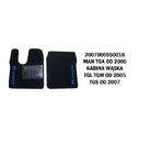 Коврик велюр MAN TGA от 2000 узкая кабина, TGL,TGM от 2005, TGS  от 2007 /2984