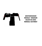 Коврик велюр RENAULT MAGNUM от 2002 SALON manual+automat/3011