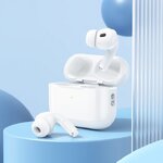 Беспроводные сенсорные Bluetooth наушники TWS HOCO EW50 белые блютуз гарнитура с кейсом для подзарядки(12772)