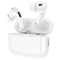 Беспроводные сенсорные Bluetooth наушники TWS HOCO EW50 белые блютуз гарнитура с кейсом для подзарядки(12772)