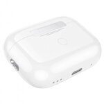 Беспроводные сенсорные Bluetooth наушники TWS HOCO EW50 белые блютуз гарнитура с кейсом для подзарядки(12772)