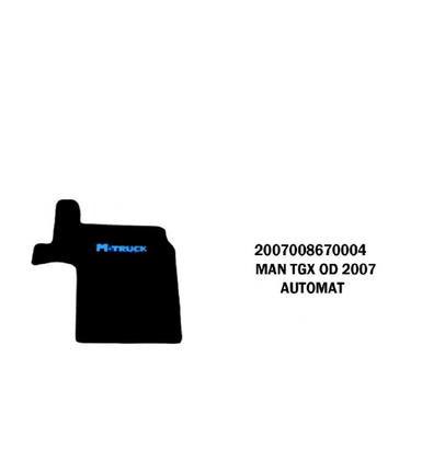 Коврики велюровые середина MAN TGX от 2007 automat