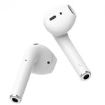 Беспроводные сенсорные Bluetooth наушники TWS Hoco EW25 белые блютуз гарнитура с кейсом для подзарядки(12771) 