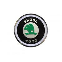 Эмблемы Skoda зеленая (SJS EM-23) 