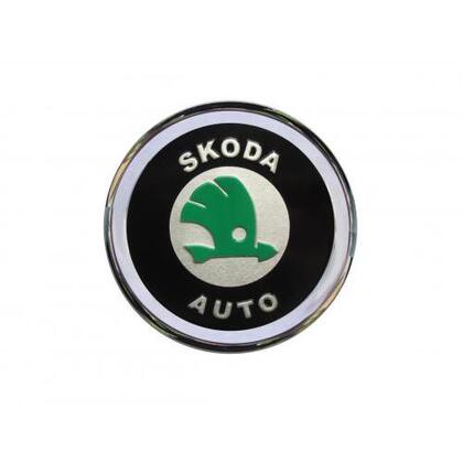 Эмблемы Skoda зеленая (SJS EM-23)