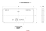 Отражатель прямоугольный желтый 95х45мм/3597/UO 030