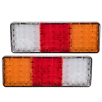 Задні фонарі на причеп лед 2шт,75LED/10-30V/265мм*92мм(12787) 