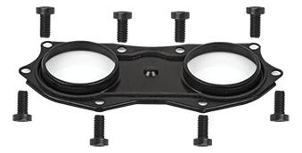 Суппорт с металлической крышкой KNORR,   SN6 - SN7 -SK7/3839