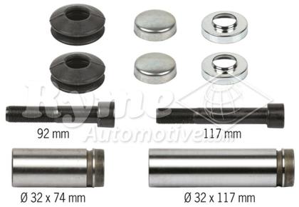 Рем. комлект суппорта,  направляющие (полный) MERITOR D3,  Renault Magnum Premium/3888