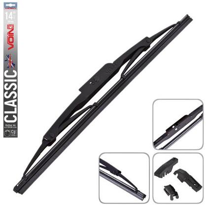 Щетки стеклоочистителя VOIN-605-14 каркасные VOIN-14" 350 мм (TP405-SW-14") CLASSIC (V-WB14-350)
