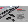 Щетки стеклоочистителя VOIN-605-22 каркасные VOIN-22" 560 мм (TP405-SW-22") CLASSIC (V-WB22-560)