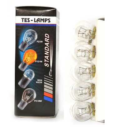 Лампочка P21W 24 вольта TES-LAMPS/5022