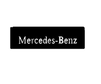 Брызговик (объемный текст) 600х200 MERCEDES передний/523/10-041 MERCEDES-BENZ