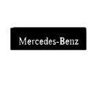 Бризговик (объемний текст) 600х200 MERCEDES передній/523/10-041