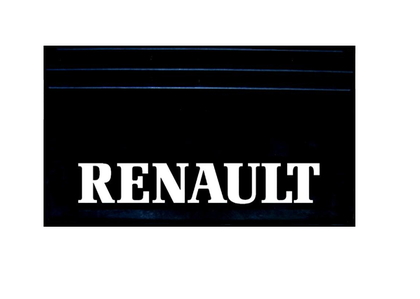 Брызговик с надписью(объемный текст) 520х330 RENAULT/577