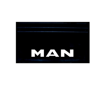 Брызговик надпись MAN(объемная) комплект 570х350 /579