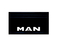 Брызговик надпись MAN(объемная) комплект 570х350 /579