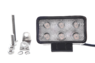Светодиодная фара рабочего света 18W/6pcs*3W Epistar/6192