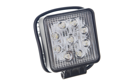 Светодиодная фара рабочего света 27W/9pcs*3W Epistar/6198