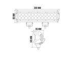 Дополнительный фонарь, светодиодная балка для автомобиля 10-30V DC, 72W (24х3W)/6241