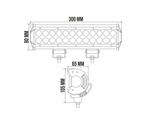 Дополнительный фонарь, светодиодная балка для автомобиля 10-30V DC, 120W (40х3W)/6244