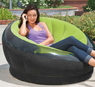 Надувное кресло Intex 66581, 112 х 109 х 69 см, зеленое (11440)