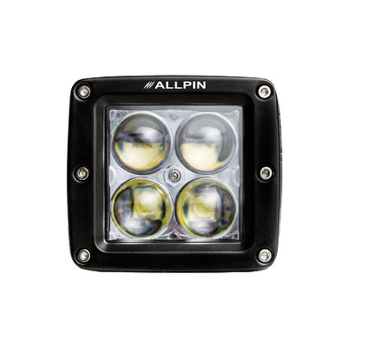 Светодиодная дополнительная фара Allpin 12 Вт Flood, линза 5D (6757F12D5)