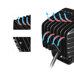 Светодиодная дополнительная фара Allpin 40 Вт Flood, линза 4D (6779S40D4)