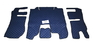 Коврики в салон Scania 2013+ синие (еко кожа) для грузовиков(6861)
