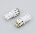 Светодиодная led лампочка 12V T10-7020-10SMD(7072)