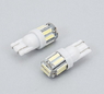 Светодиодная led лампочка 12V T10-7020-10SMD(7072)