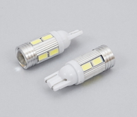 Светодиодная led лампочка 12V T10-5730-10SMD(7075) 