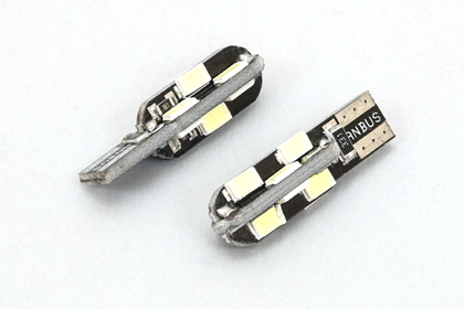 Светодиодная led лампочка 12В T10-5730-12SMD(7084)