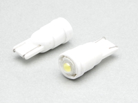 Светодиодная led лампочка 12V T10-1W Керамика (7111) 